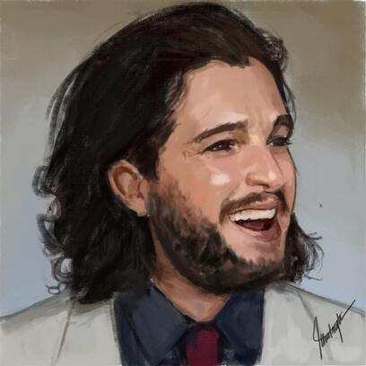 Kit Harrington Portrait