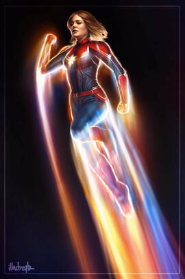 Captain Marvel Poster